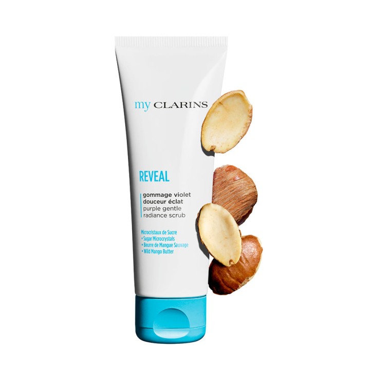 MY CLARINS REVEAL purple gentle radiance scrub 50ml