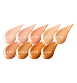 Sensai luminous sheer foundation SPF15 206-brown beig 30 ml