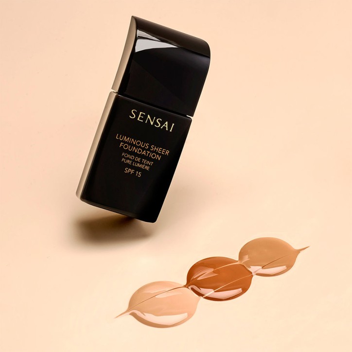 luminous sheer foundation SPF15 204,5-warm beig 30ml