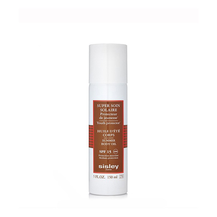 SUPER SOIN SOLAIRE huile dete corps SPF15 150 ml