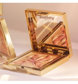 L'ORCHIDEE blush enlumineur au lys blanc CORAL 15 gr