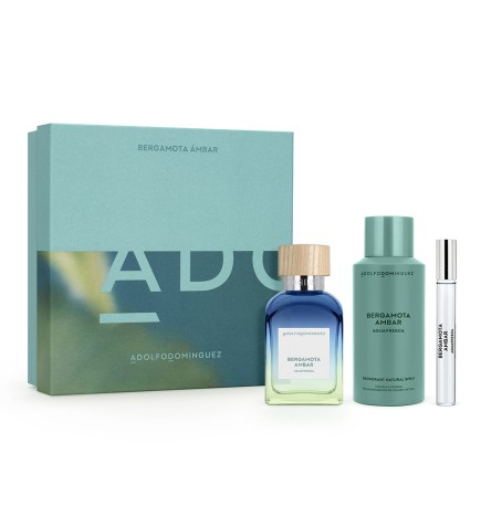Adolfo Dominguez AGUA FRESCA BERGAMOTA ÁMBAR SET