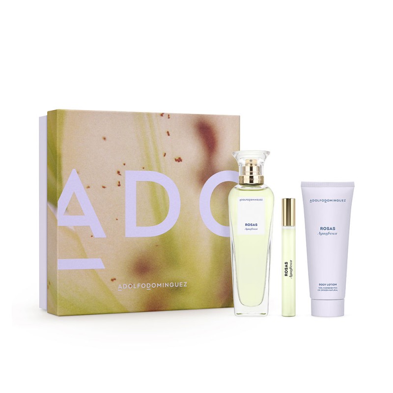 Adolfo Dominguez AGUA FRESCA DE ROSAS BLANCAS SET