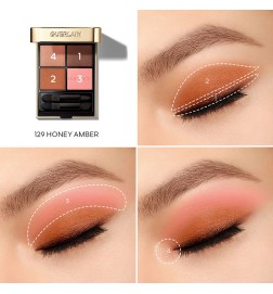 Guerlain OMBRES G Eyeshadow palette 129-honey amber 6 gr