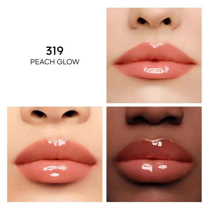 KISSKISS BEE GLOW OIL lip oil 319-PEACH 9,5 ml KISSKISS BEE GLOW OIL lip oil 319-PEACH 9,5 ml