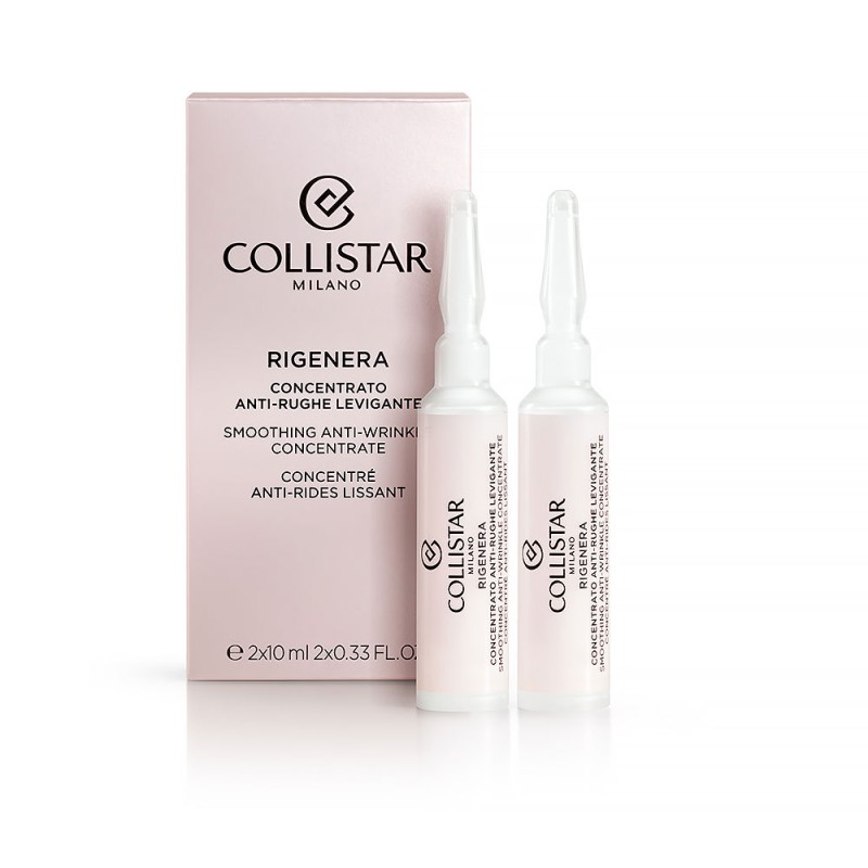 Collistar RIGENERA smoothing anti-wrinkle concentrated ampoule 2 x 10 ml