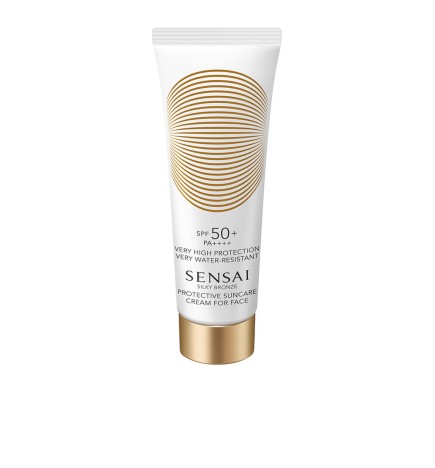 Sensai SILKY BRONZE Protective sun care face cream SPF50+ - 50ml