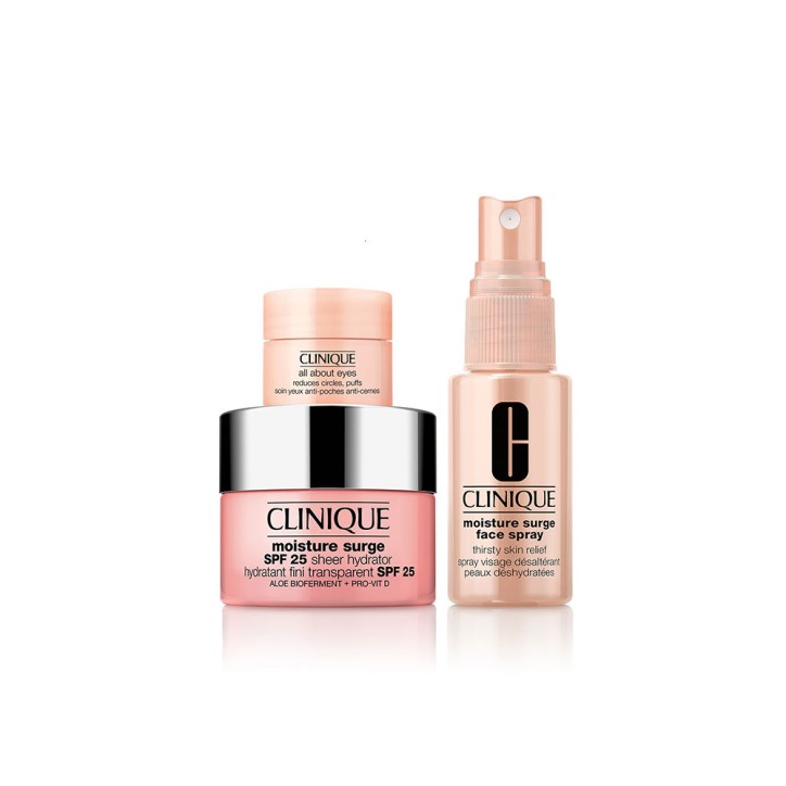MOISTURE SURGE SPF 25 LIGHTWEIGHT MOISTURIZING CREAM SET
