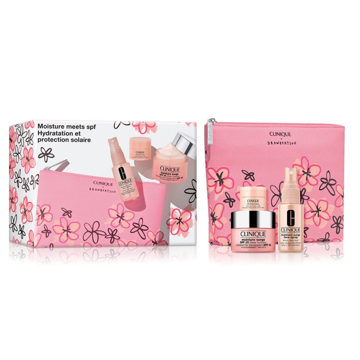 MOISTURE SURGE SPF 25 LIGHTWEIGHT MOISTURIZING CREAM SET