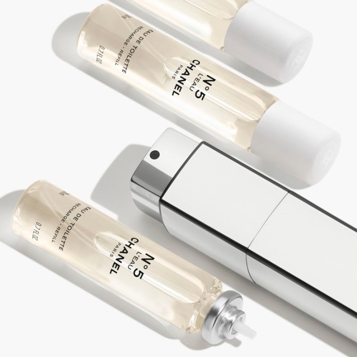 No 5 L'EAU edt spray twist & spray refill 3 x 20 ml