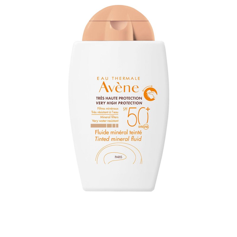 Avène TRES HAUTE PROTECTION  RESISTANT Tinted mineral fluid SPF50+ - 40ml
