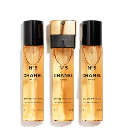 Chanel Nº5 Eau de Parfum Twist and Spray Recharge - 3x20ml