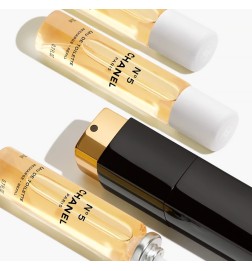 Chanel Nº5 Eau de Toilette Twist and Spray - 3x20ml