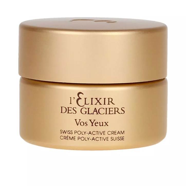 LELIXIR DES GLACIERS vos yeux creme poly-active suisse 15 ml