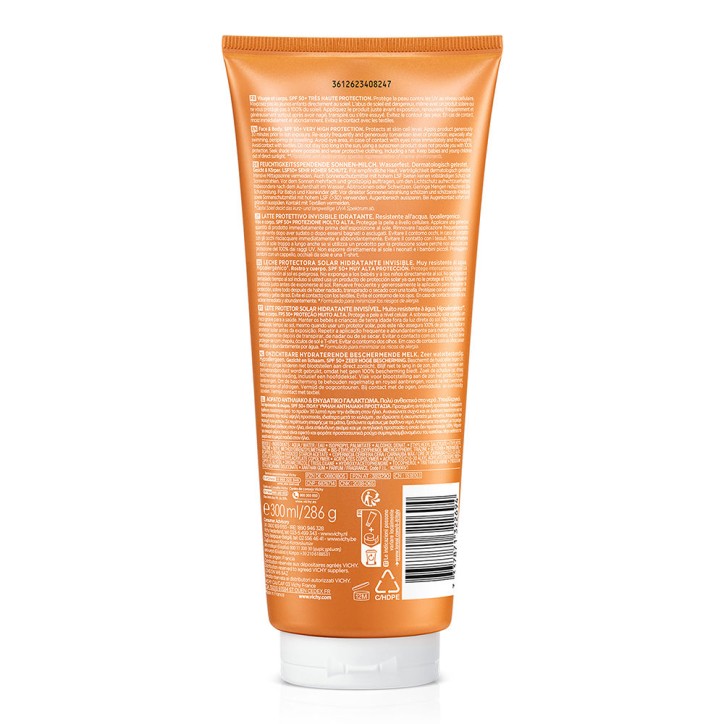 CAPITAL SOLEIL Invisible hydarting protective milk  SPF50 300 ml