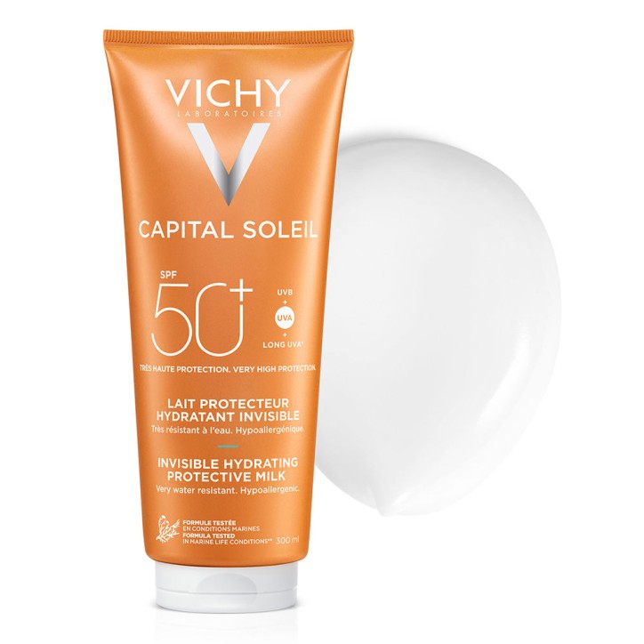 CAPITAL SOLEIL Invisible hydarting protective milk  SPF50 300 ml