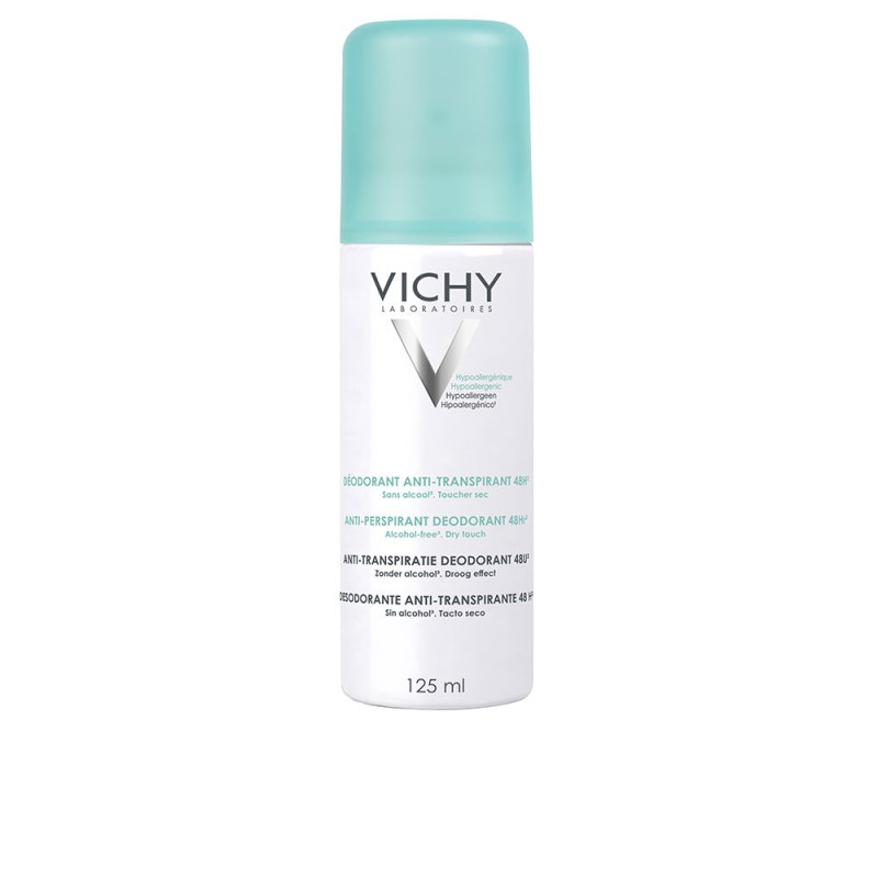 Vichy DEO anti-transpirant 24h sans alcool spray 125 ml