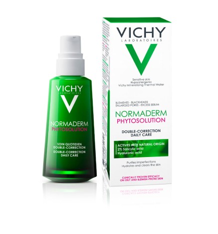 NORMADERM PHYTOSOLUTION soin quotidien double-correction 50 ml