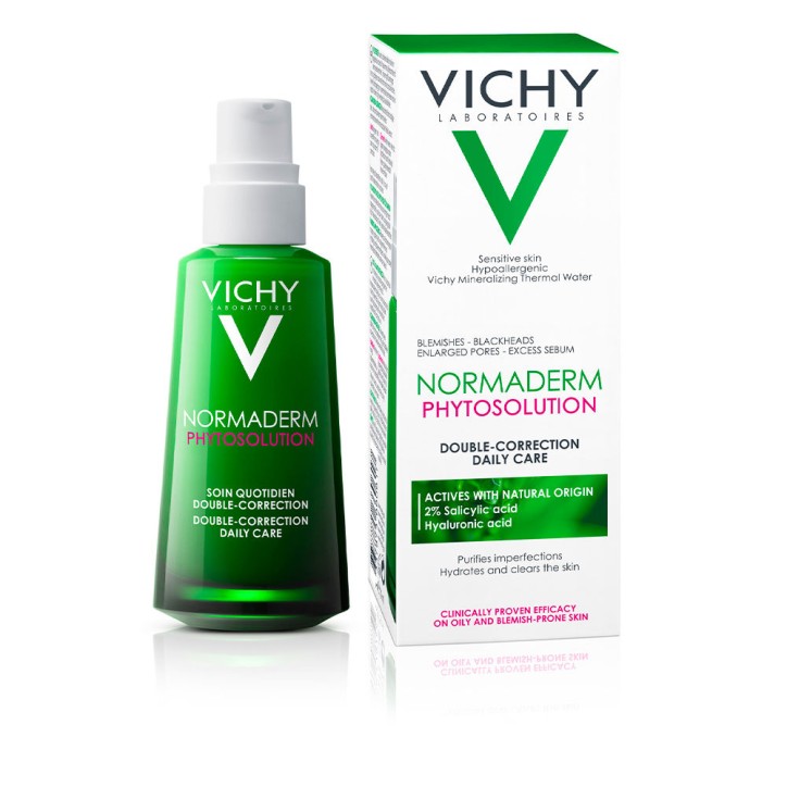 NORMADERM PHYTOSOLUTION soin quotidien double-correction 50 ml