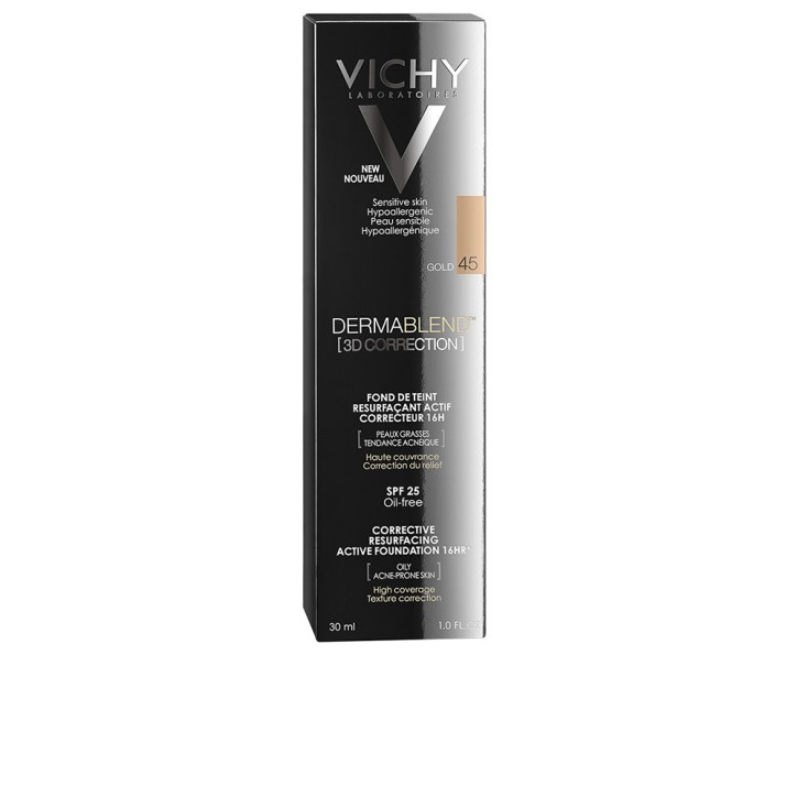 DERMABLEND 3D CORRECTION fond de teint resurfaçant 45-gold