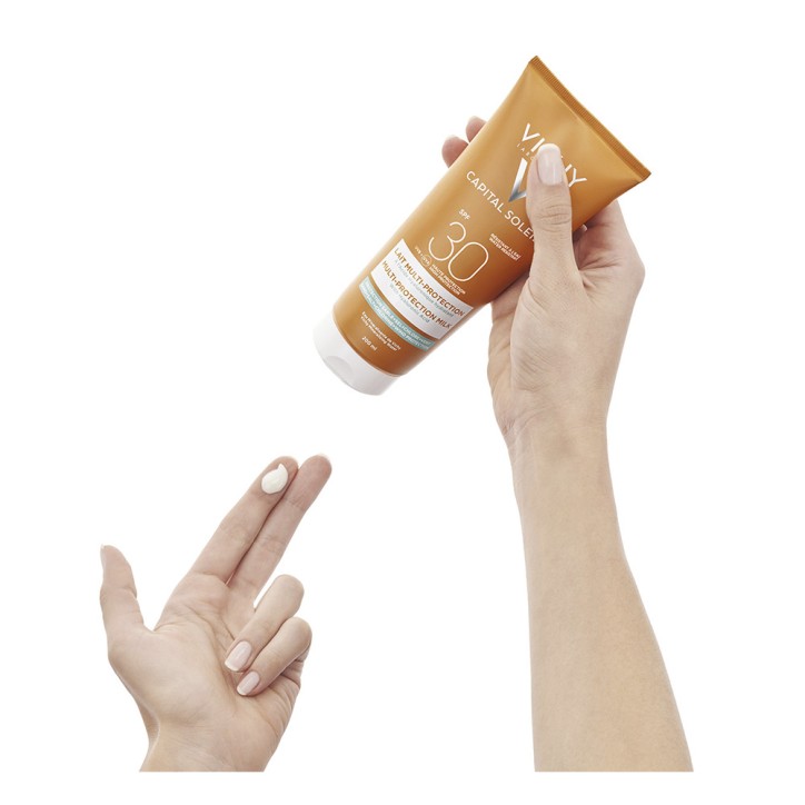 CAPITAL SOLEIL lait multi-protection SPF30 200 ml