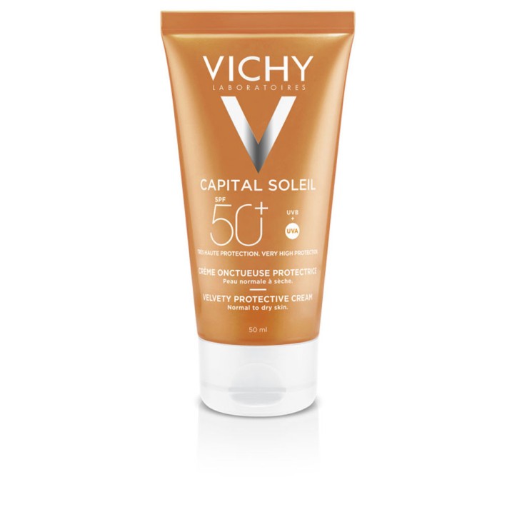 CAPITAL SOLEIL crème onctueuse perfectrice de peau SPF50+ 50 ml