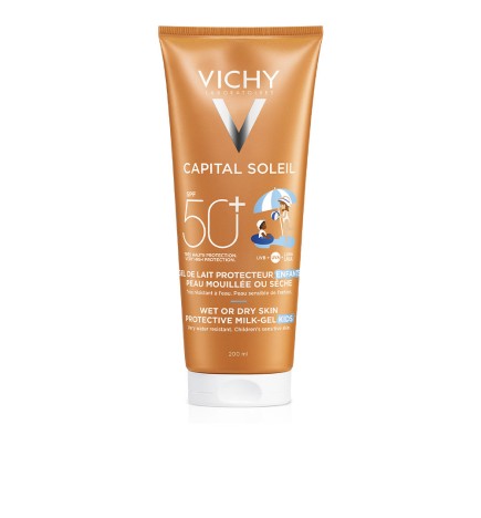 Vichy CAPITAL SOLEIL milk-gel sunscreen for children SPF50+ 200 ml