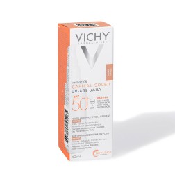 CAPITAL SOLEIL uv-age daily water fluid con color SPF50+ 40 ml