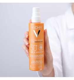 CAPITAL SOLEIL spray fluide invisible protection cellulaire SPF50+ 200 ml