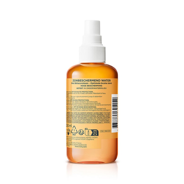 IDÉAL SOLEIL eau de protection solaire hâle sub SPF50 200 ml