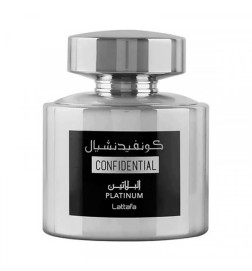 Lattafa CONFIDENTIAL PLATINUM Eau de Parfum 100ml