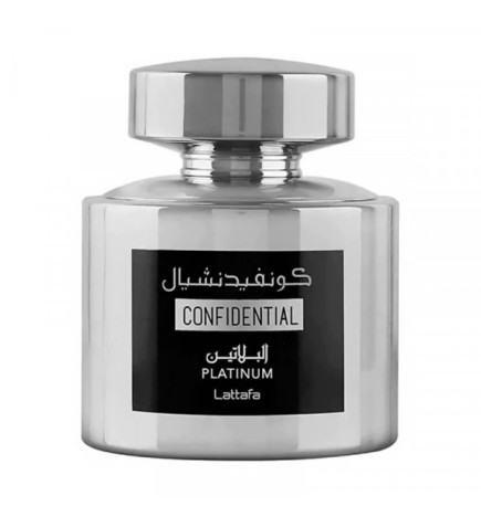 Lattafa CONFIDENTIAL PLATINUM Eau de Parfum 100ml