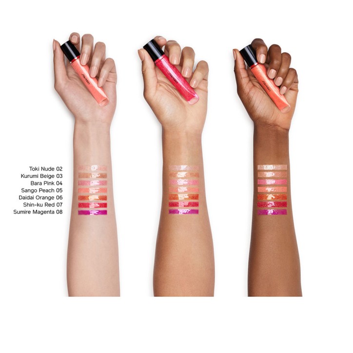 SHIMMER gel gloss 05-sango peach 9 ml