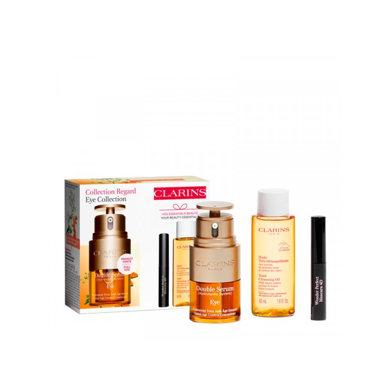 Clarins DOUBLE SERUM EYES SET 3pz