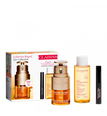Clarins DOUBLE SERUM EYES SET 3pz
