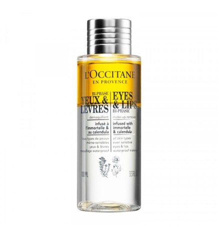 L'Occitane BI-PHASE YEUX & LEVRES demaquillant 100 ml