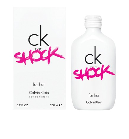 CK ONE SHOCK FOR HER edt spray 200 ml