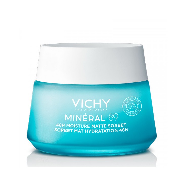 MINÉRAL 89 48H moisturizing matte sorbet gel with hyaluronic acid - 50ml