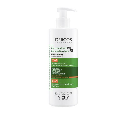 Vichy DERCOS TECHNIQUE 2 in 1 anti-dandruff shampoo and conditioner - 400ml