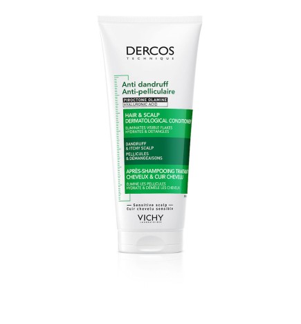 Vichy DERCOS Moisturizing Anti-Dandruff Conditioner for Sensitive Scalps - 200ml