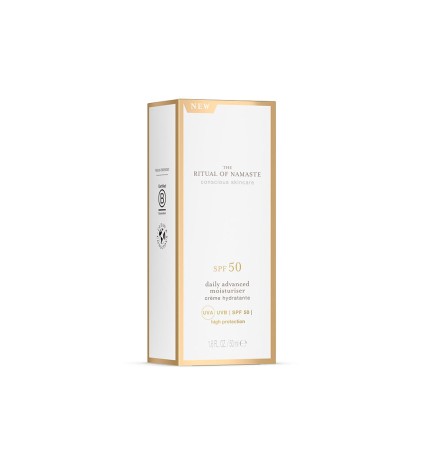 THE RITUAL OF NAMASTE SPF50 daily advanced moisturiser - 50ml