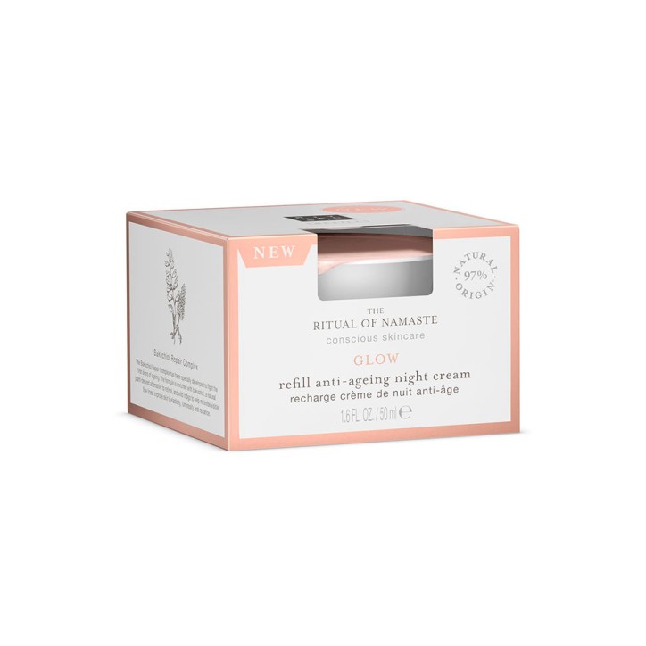 THE RITUAL OF NAMASTE glow anti-ageing night cream REFILL - 50ml