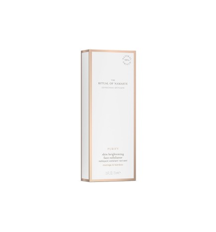 THE RITUAL OF NAMASTE skin brightening face exfoliator - 75ml