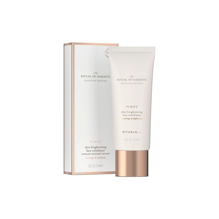 THE RITUAL OF NAMASTE skin brightening face exfoliator - 75ml