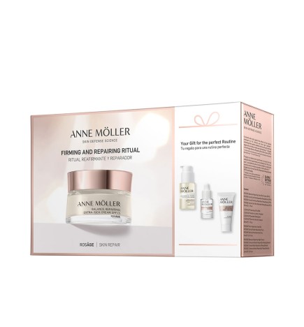 Anne Möller ROSÂGE BALANCE EXTRA-RICH REPAIRING CREAM SPF15 SET 4 pz