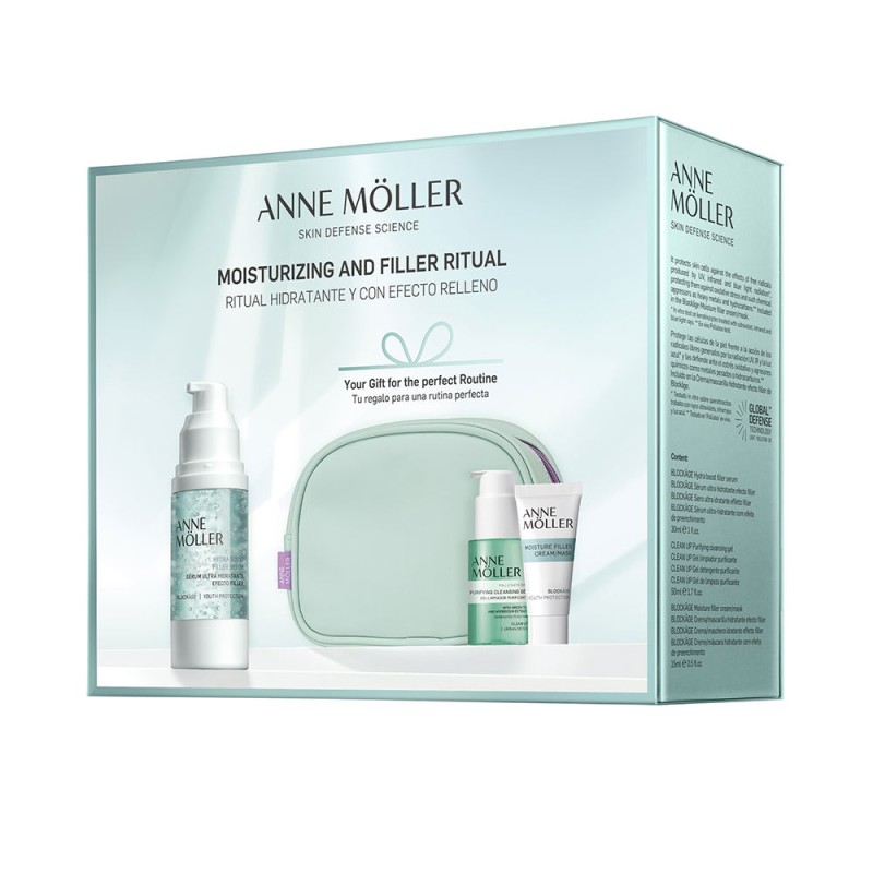 Anne Möller BLOCKÂGE MOISTURIZING AND FILLER RITUAL SET