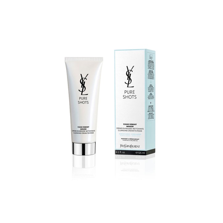 PURE SHOTS CLEAN REBOOT FACIAL CLEANSER 125ml