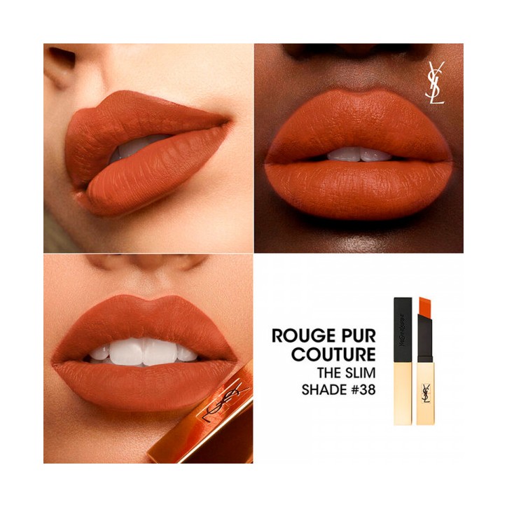 ROUGE PUR COUTURE THE SLIM 38-Falmming Rouge 3,8 ml