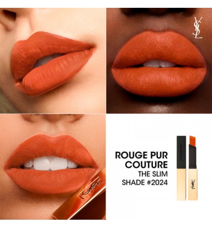 ROUGE PUR COUTURE THE SLIM 24-fiery vermillon 3,8 ml