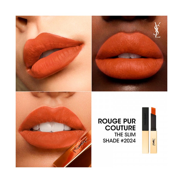 ROUGE PUR COUTURE THE SLIM 24-fiery vermillon 3,8 ml ROUGE PUR COUTURE THE SLIM 24-fiery vermillon 3,8 ml